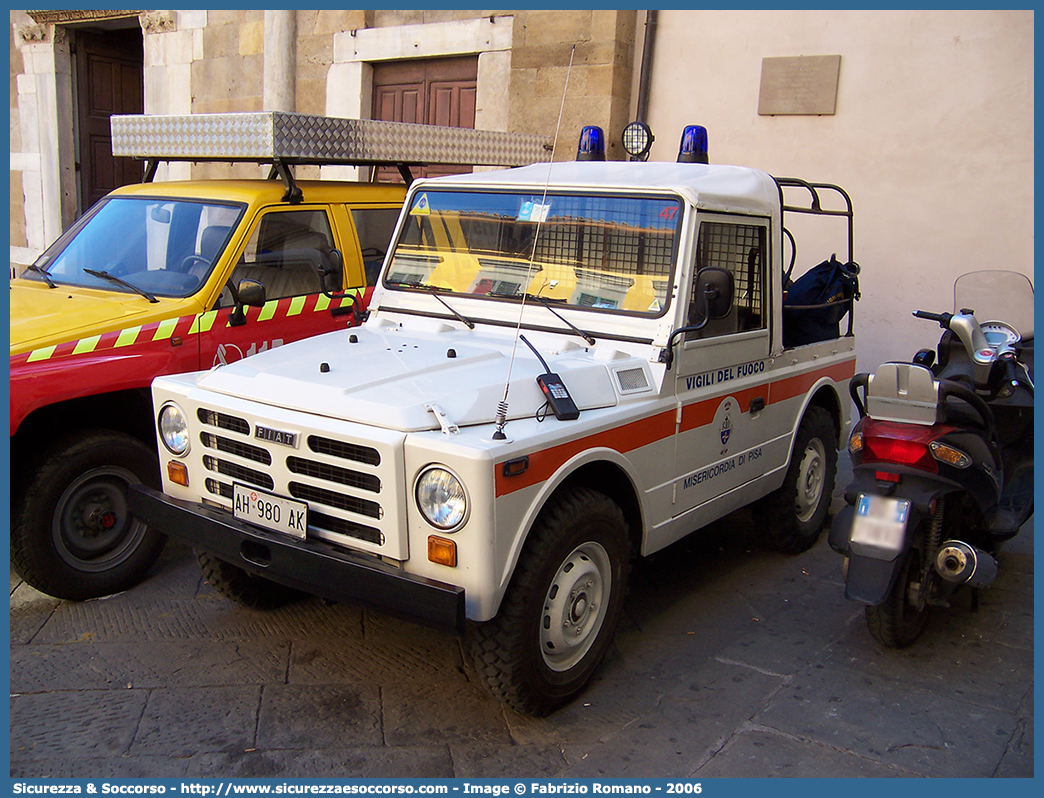 47
Misericordia di Pisa
Fiat Campagnola II serie
Parole chiave: Misericordie;Misericordia;Pisa;Fiat;Campagnola