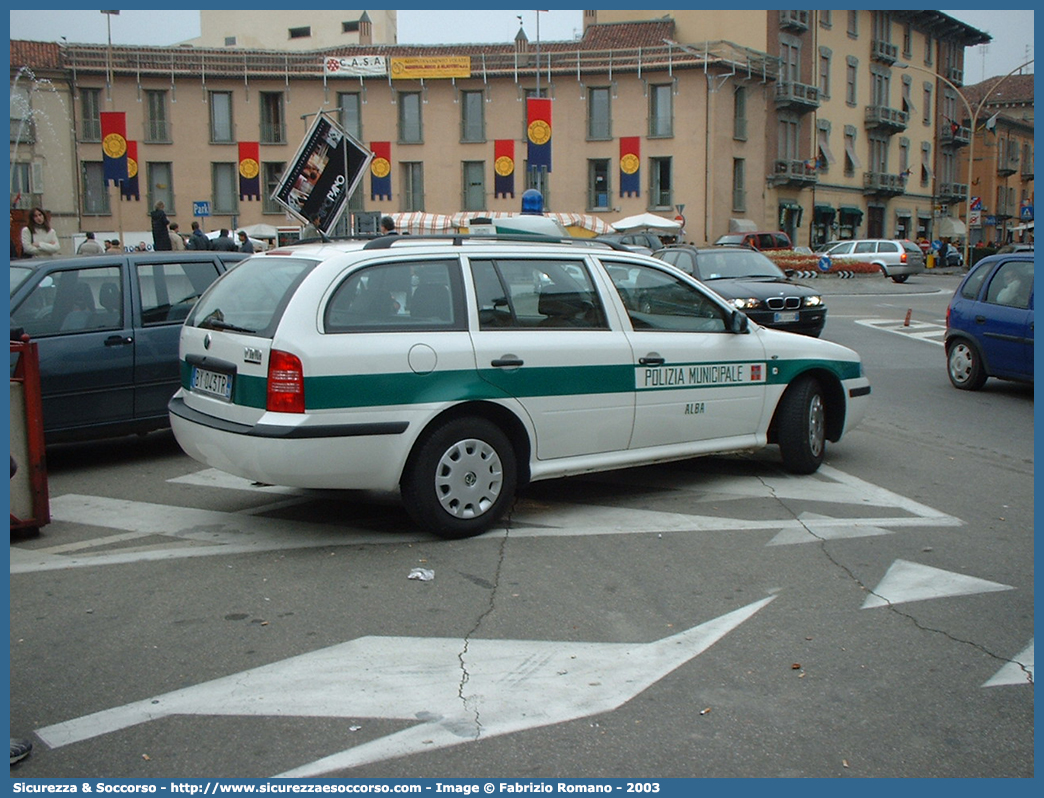 -
Polizia Municipale
Comune di Alba
Skoda Octavia Wagon I serie restyling
Parole chiave: PL;PM;P.L.;P.M.;Polizia;Locale;Municipale;Alba;Skoda;Octavia;Wagon