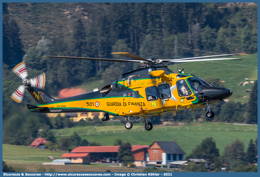 CSX81962 / GF 501
Guardia di Finanza
R.O.A.N. Componente Aerea
Agusta Westland AW169
Parole chiave: GdiF;G.D.F.;GDF;Guardia di Finanza;R.O.A.N.;ROAN;Componente Aerea;Leonardo;Helicopters;Agusta;Westland;AW169;UH169A