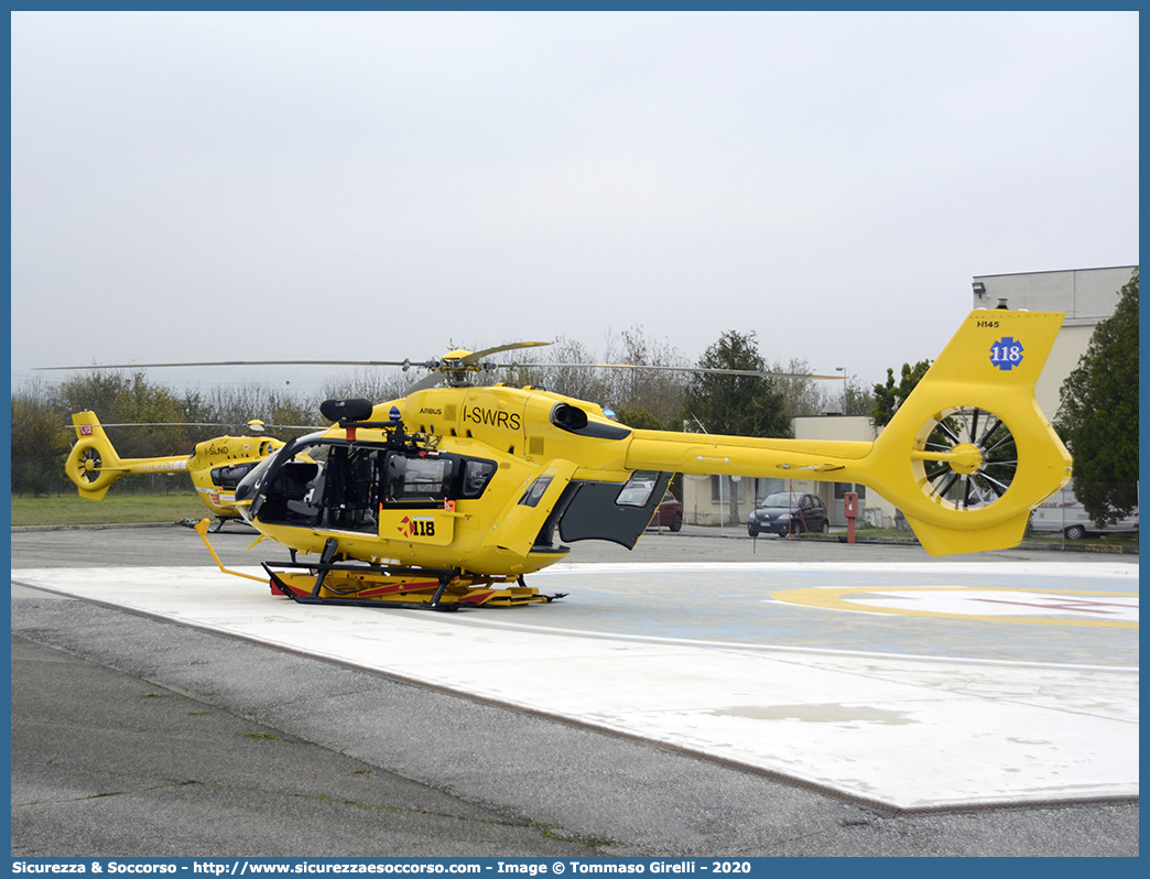 I-SWRS
118 Regione Veneto
Airbus Helicopters H145
ECHO DELTA
Base di Verona
Parole chiave: 118;Veneto;Verona;Airbus;Helicopters;H145;BK117D2;I-SWRS;Echo Delta;Echo;Delta;EchoDelta;Elicottero;Elisoccorso