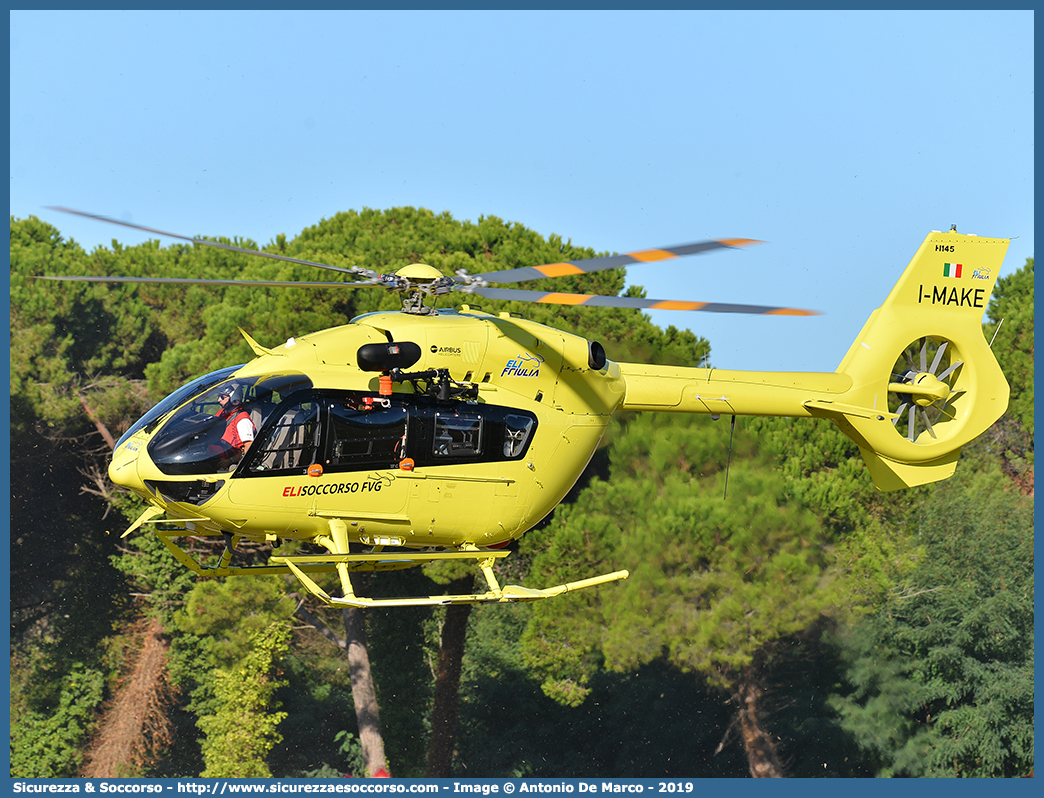 I-MAKE
118 Regione Friuli Venezia Giulia
Airbus Helicopters H145 / EC145T2
Parole chiave: 118;Friuli Venezia Giulia;Udine;Eurocopter;H145;EC145;EC145T2;I-HUNK;Elicottero;Elisoccorso