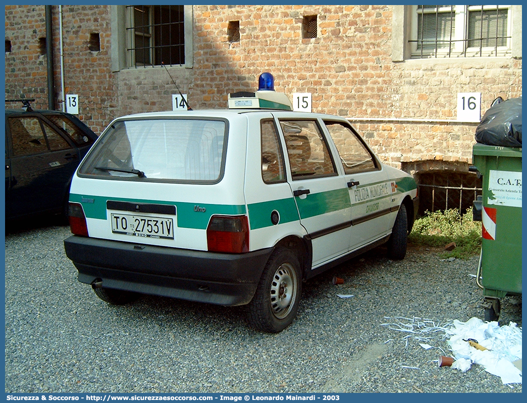 -
Polizia Municipale
Comune di Chivasso
Fiat Uno II serie
Parole chiave: PL;P.L.;PM;P.M.;Polizia;Locale;Municipale;Chivasso;Fiat;Uno