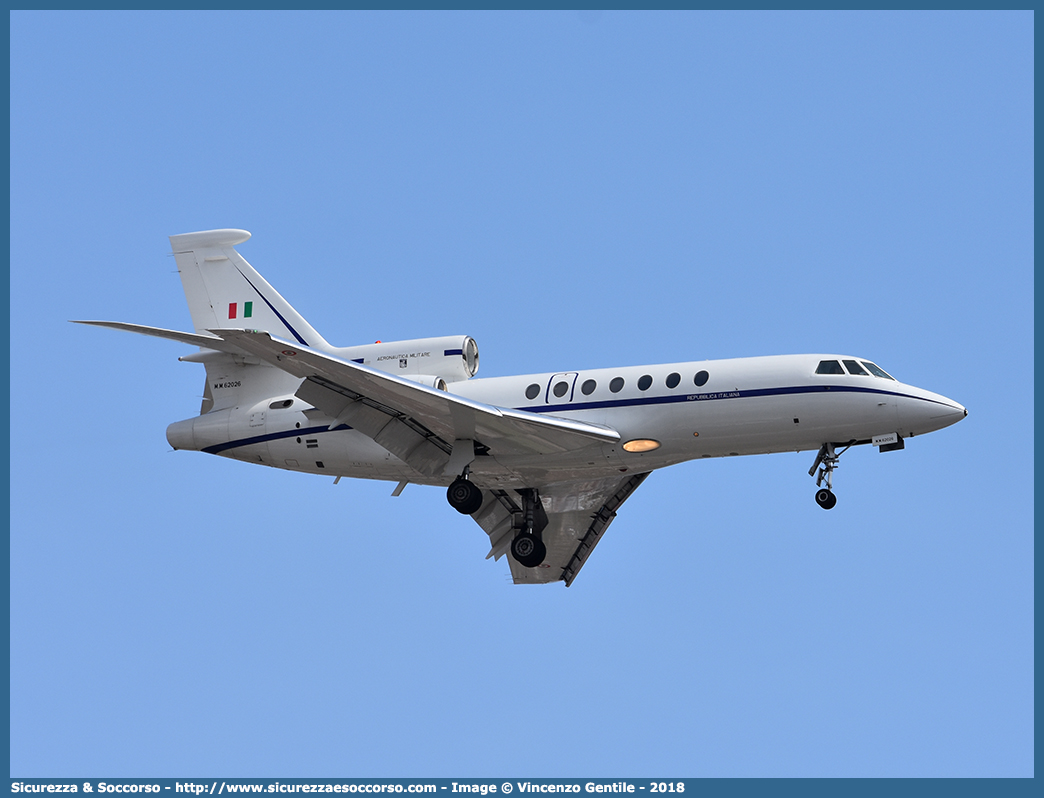 MM62026
Aeronautica Militare Italiana
Dassault Falcon 50
Parole chiave: AM;AMI;A.M.;A.M.I.;Aeronautica;Militare;Italiana;Dassault;Falcon;50