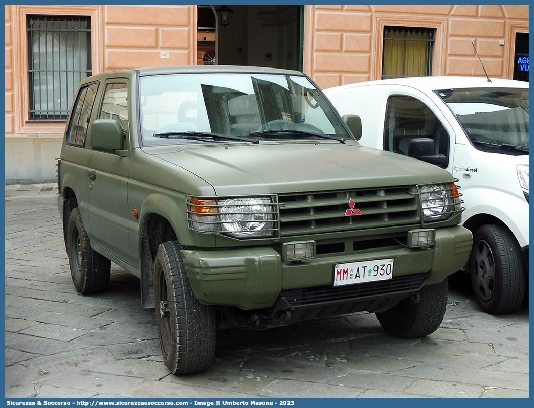 MM AT930
Marina Militare Italiana
Mitsubishi Pajero V20 SWB
Parole chiave: MMI;M.M.I.;Marina;Militare;Italiana;Mitsubishi;Pajero;V20;SWB