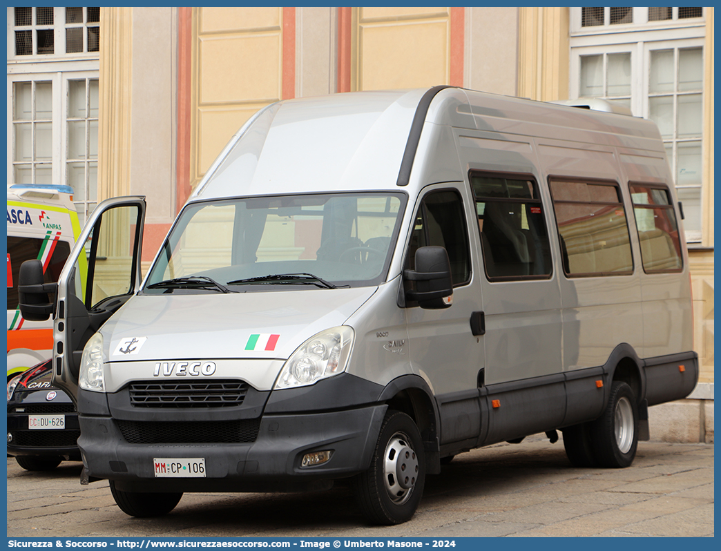 MM CP106
Marina Militare Italiana
Iveco Daily Way 50C17 V serie
Parole chiave: MMI;M.M.I.;Marina;Militare;Italiana;Iveco;Daily;Way;50C17