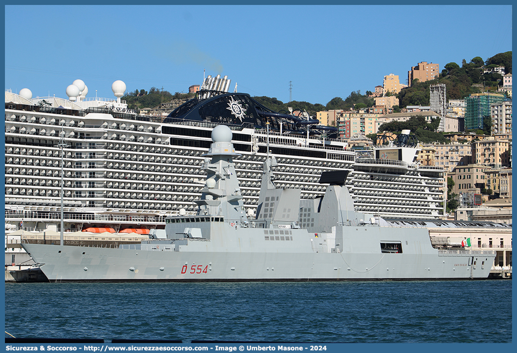 D554 "Caio Duilio"
Marina Militare Italiana
Flotta Navale
Cacciatorpediniere lanciamissili
Classe Andrea Doria
Parole chiave: MMI;M.M.I.;Marina;Militare;Italiana;Flotta;Navale;Cacciatorpediniere;lanciamissili;Doria;Caio;Duilio;D554