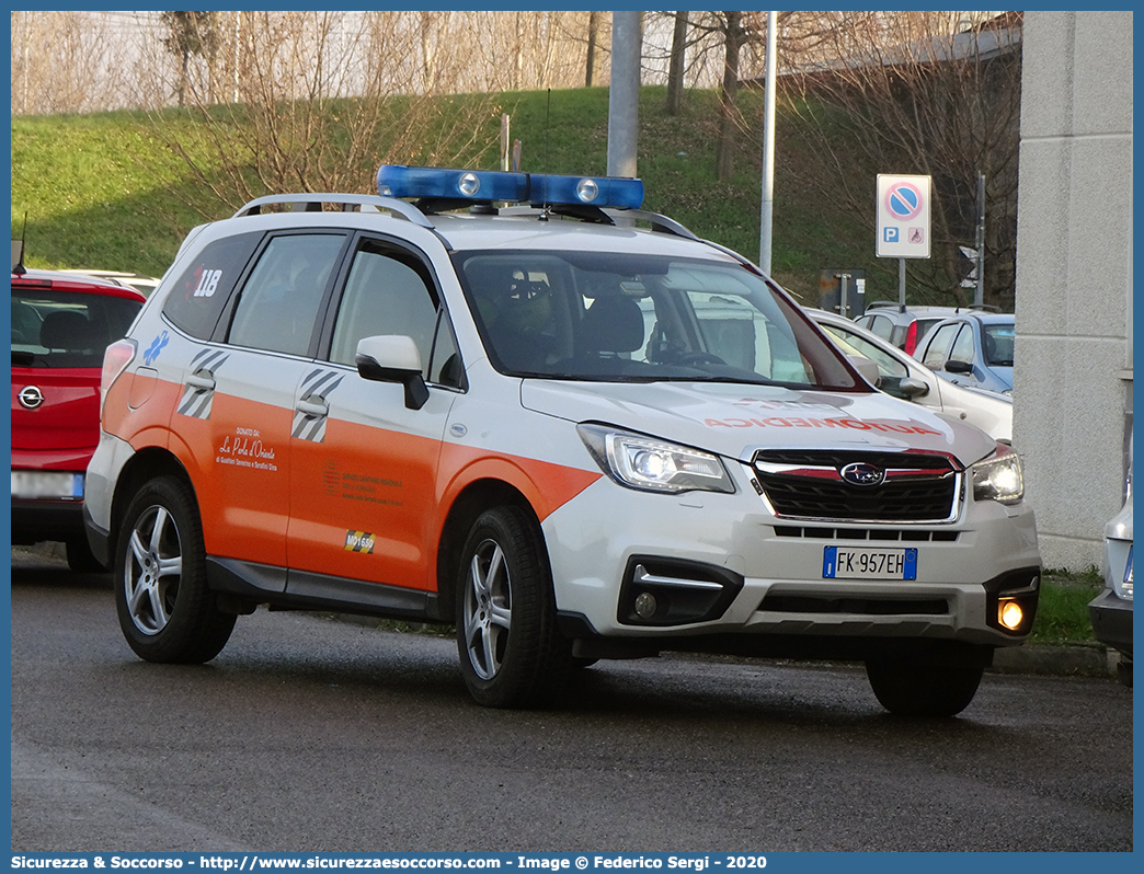 MO 1650
118 Modena Soccorso
Subaru Forester VI serie restyling
Allestitore Vision S.r.l.
Parole chiave: 118;Modena;Soccorso;Automedica;Automedicalizzata;Auto Medica;Auto Medicalizzata;Subaru;Forester;Vision