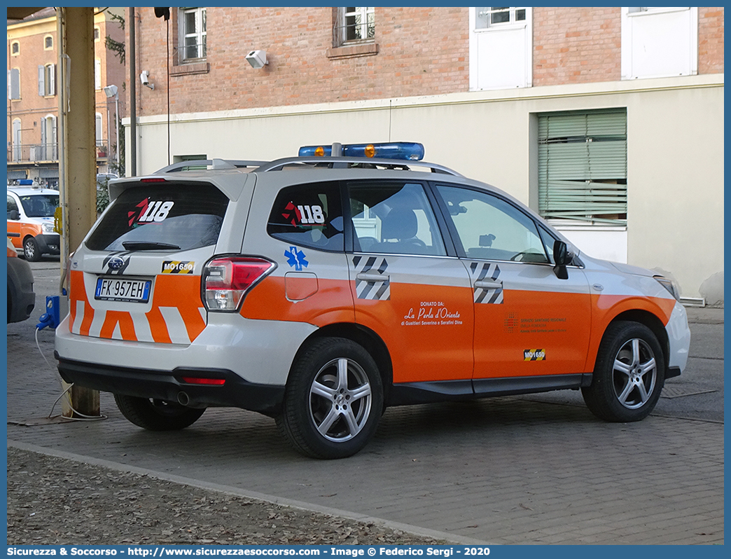 MO 1650
118 Modena Soccorso
Subaru Forester VI serie restyling
Allestitore Vision S.r.l.
Parole chiave: 118;Modena;Soccorso;Automedica;Automedicalizzata;Auto Medica;Auto Medicalizzata;Subaru;Forester;Vision