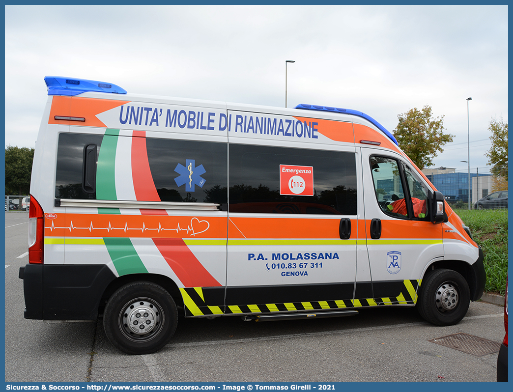 -
P.A. Molassana
Fiat Ducato III serie restyling
Allestitore Alea Italia S.r.l.
Parole chiave: P.A.;PA;Molassana;Fiat;Ducato;Alea;Ambulanza;Autoambulanza