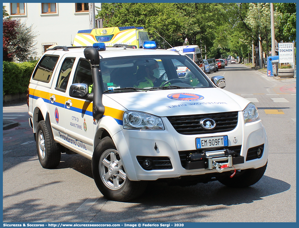 -
Protezione Civile
Comune di Abano Terme
Great Wall Wingle 5
Parole chiave: PC;P.C.;Protezione Civile;Abano Terme;Great;Wall;Wingle;5