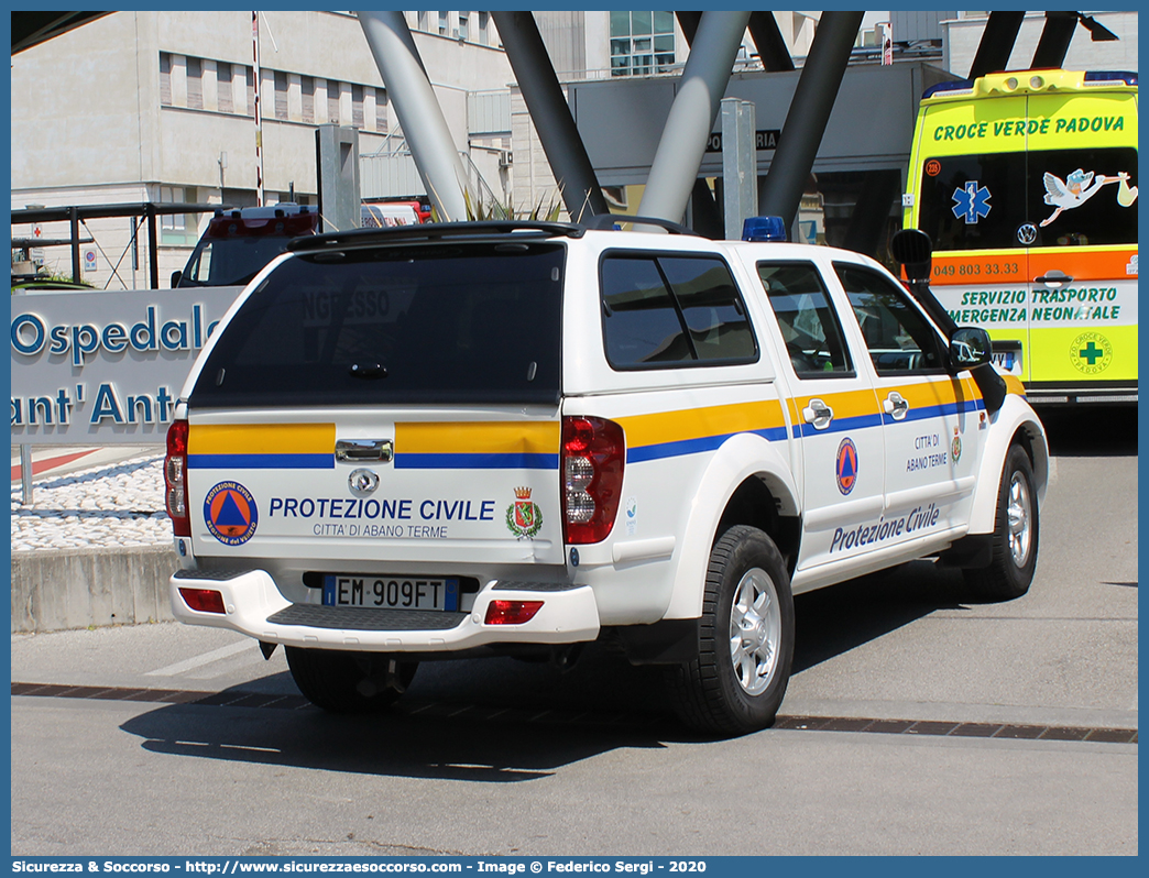 -
Protezione Civile
Comune di Abano Terme
Great Wall Wingle 5
Parole chiave: PC;P.C.;Protezione Civile;Abano Terme;Great;Wall;Wingle;5