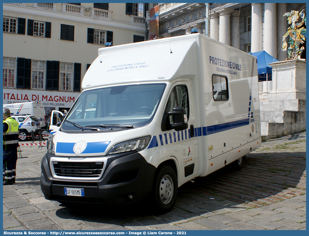 -
Protezione Civile
Colonna Mobile A.N.C.I.
Genova
Peugeot Boxer III serie restyling
Allestitore GGG Elettromeccanica S.r.l.
Parole chiave: PC;P.C.;Protezione;Civile;Genova;ANCI;A.N.C.I.;Colonna;Mobile;Peugeot;Boxer;GGG;Elettromeccanica