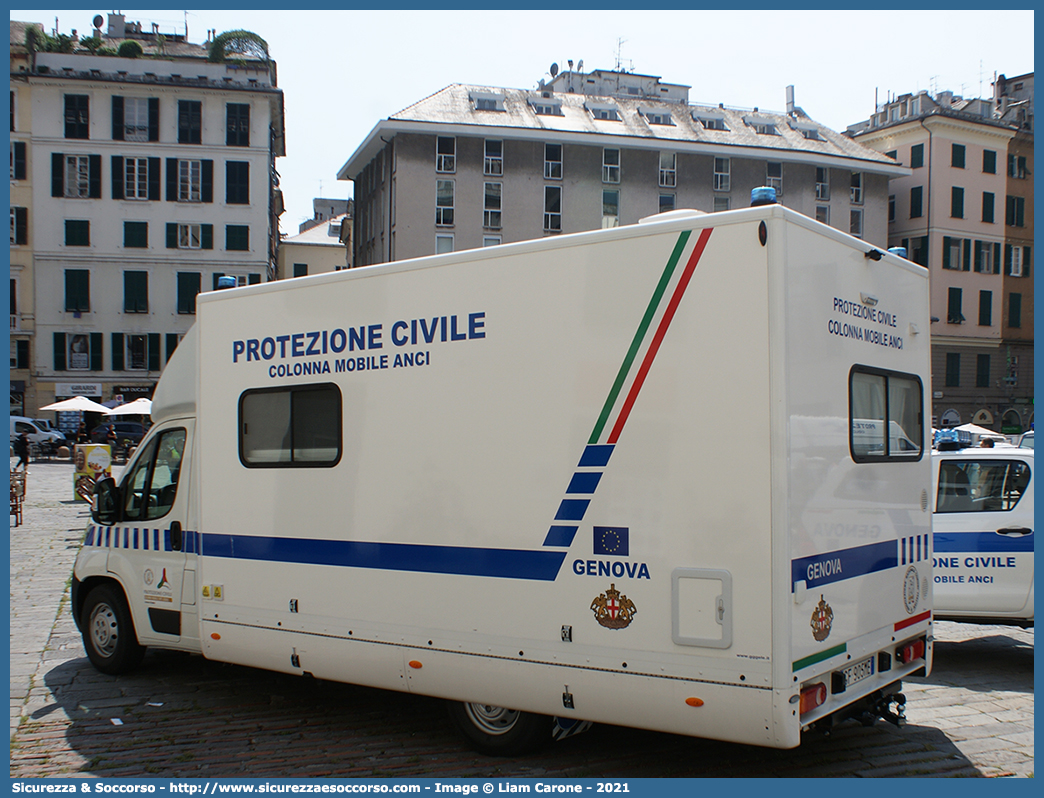 -
Protezione Civile
Colonna Mobile A.N.C.I.
Genova
Peugeot Boxer III serie restyling
Allestitore GGG Elettromeccanica S.r.l.
Parole chiave: PC;P.C.;Protezione;Civile;Genova;ANCI;A.N.C.I.;Colonna;Mobile;Peugeot;Boxer;GGG;Elettromeccanica