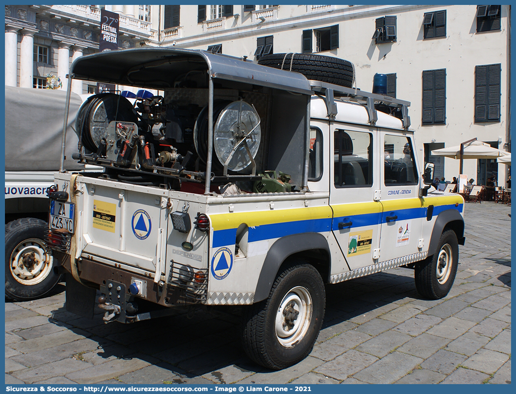 -
Protezione Civile
Comune di Genova
Land Rover Defender 110
Parole chiave: PC;P.C.;Protezione;Civile;Genova;Land;Rover;Defender;110