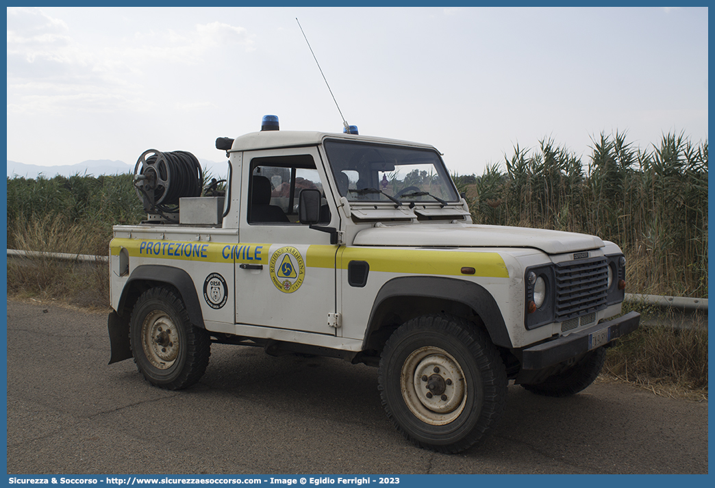 -
Protezione Civile
Nucleo Operativo ORSA
S. Lucia Monastir ODV
Land Rover Defender 90
Parole chiave: PC;P.C.;Protezione;Civile;Nucleo;Operativo;ORSA;S. Lucia;Monastir;Land;Rover;Defender;90