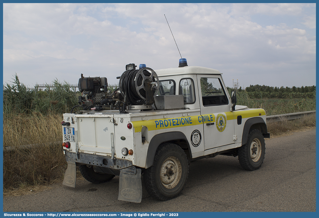 -
Protezione Civile
Nucleo Operativo ORSA
S. Lucia Monastir ODV
Land Rover Defender 90
Parole chiave: PC;P.C.;Protezione;Civile;Nucleo;Operativo;ORSA;S. Lucia;Monastir;Land;Rover;Defender;90