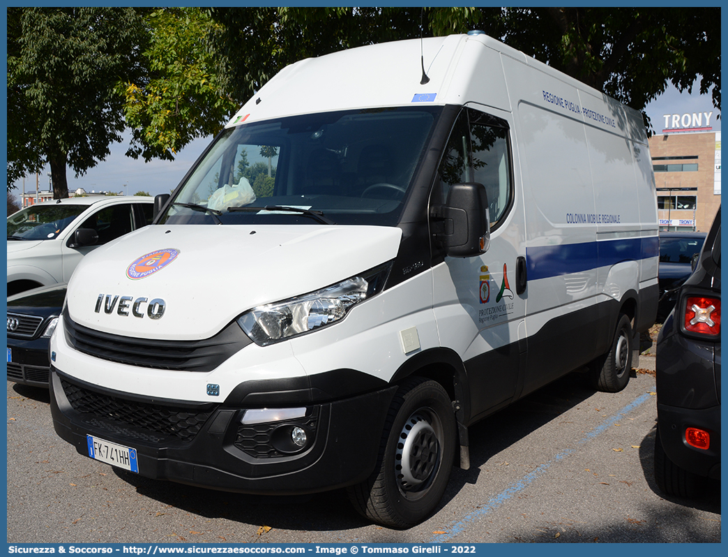 -
Protezione Civile
Regione Puglia
Iveco Daily 35-180 VI serie
Parole chiave: PC;P.C.;Protezione;Civile;Regione;Puglia;Colonna;Mobile;Iveco;Daily;35-180