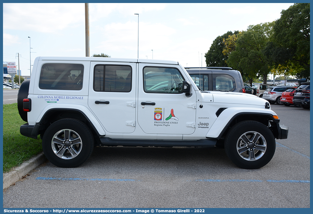 -
Protezione Civile
Regione Puglia
Jeep Wrangler JL
Parole chiave: PC;P.C.;Protezione;Civile;Regione;Puglia;Colonna;Mobile;Jeep;Wrangler;JL