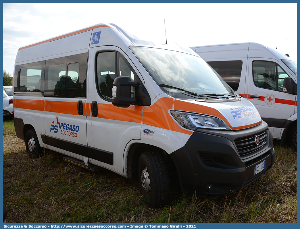 -
Pegaso Soccorso Coop Soc
Fiat Ducato III serie restyling
Allestitore Orion S.r.l.
Parole chiave: Pegaso;Soccorso;Trasporto;Disabili;Fiat;Ducato;Orion