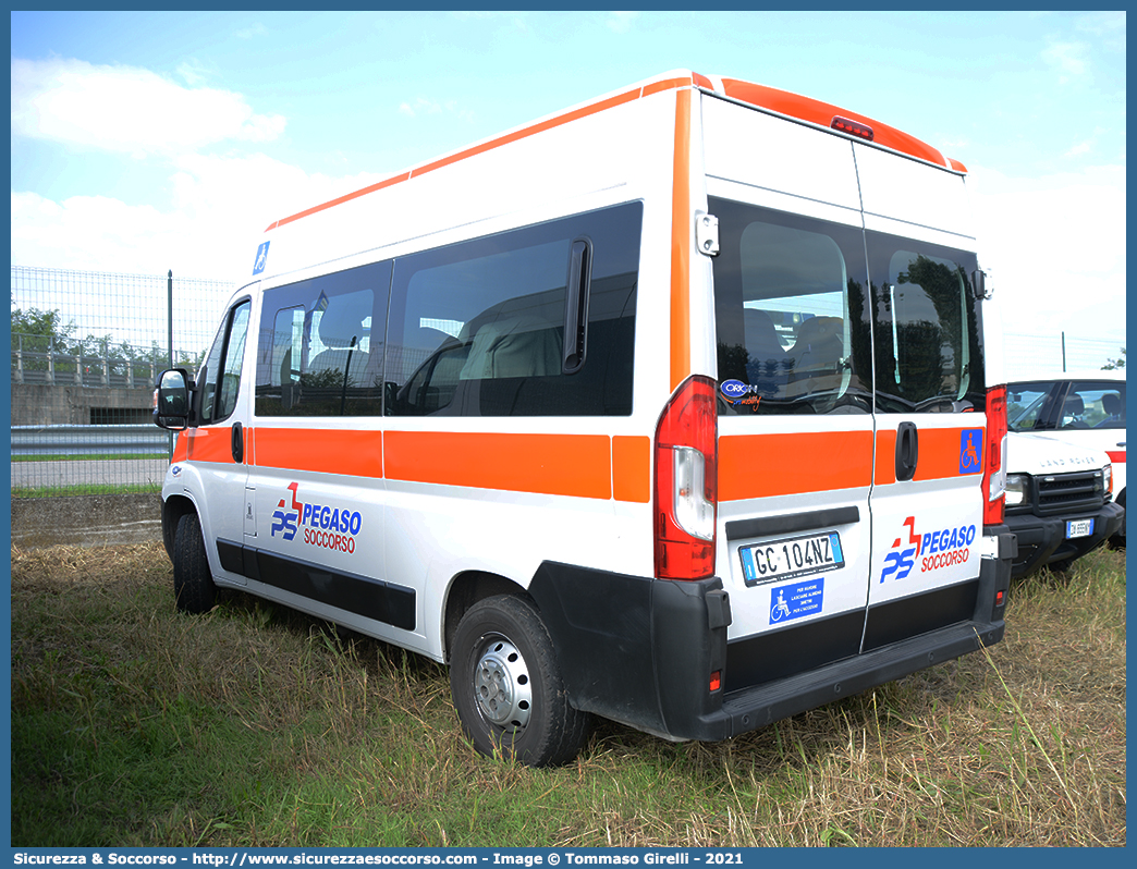 -
Pegaso Soccorso Coop Soc
Fiat Ducato III serie restyling
Allestitore Orion S.r.l.
Parole chiave: Pegaso;Soccorso;Trasporto;Disabili;Fiat;Ducato;Orion