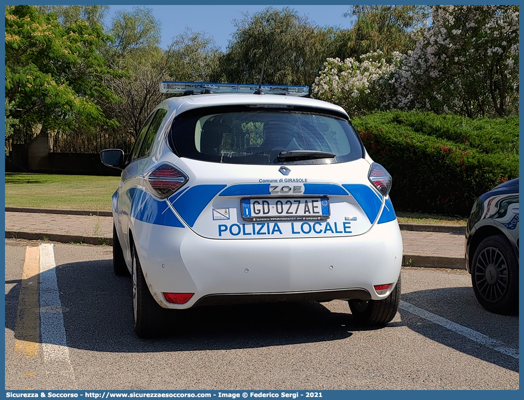 -
Polizia Locale
Comune di Girasole
Renault Zoe
Parole chiave: PM;P.M.;PL;P.L.;Polizia;Municipale;Locale;Girasole;Renault;Zoe