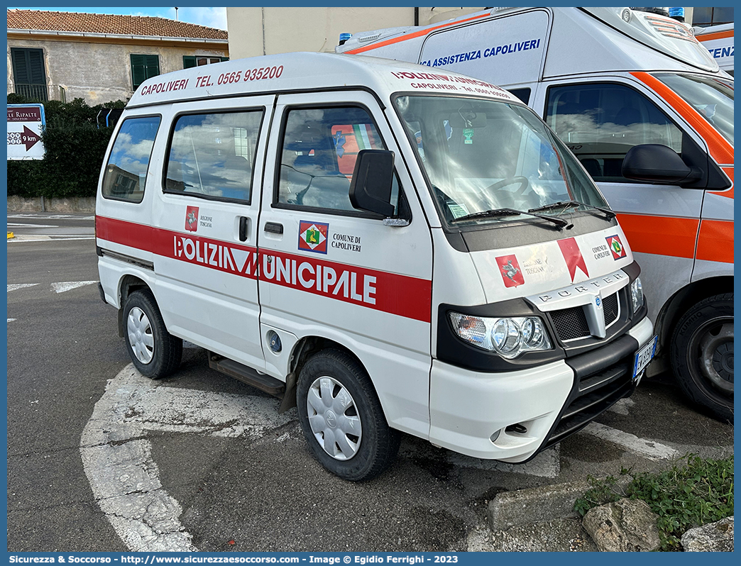 -
Polizia Municipale
Comune di Capoliveri
Piaggio Porter IV serie
Parole chiave: PL;P.L.;PM;P.M.;Polizia;Locale;Municipale;Capoliveri;Piaggio;Porter