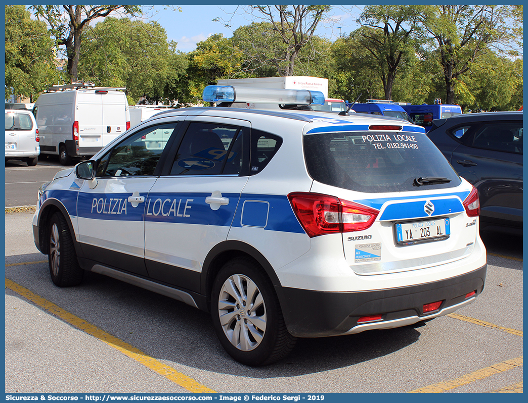 Polizia Locale YA203AL
Polizia Locale
Comune di Borghetto Santo Spirito
Suzuki SX4 S-Cross II serie
Allestitore Ciabilli S.r.l.
Parole chiave: PL;P.L.;PM;P.M.;Polizia;Locale;Municipale;Borghetto Santo Spirito;Suzuki;SX4;SX 4;S-Cross;S Cross;S - Cross;Ciabilli:YA203AL;YA 203 AL