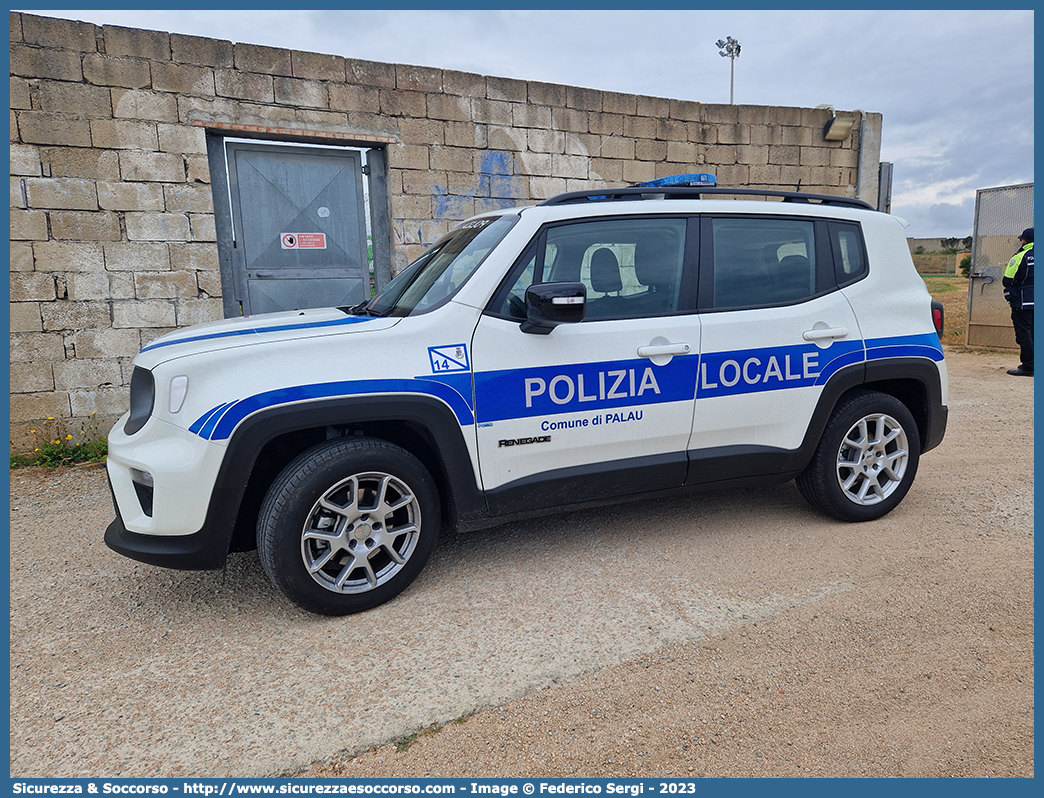 Polizia Locale YA303AJ
Polizia Locale
Comune di Palau
Jeep Renegade I serie restyling
Allestitore Ciabilli S.r.l.
Parole chiave: PL;PM;P.L.;P.M.;Polizia;Locale;Municipale;Palau;Jeep;Renegade;Ciabilli