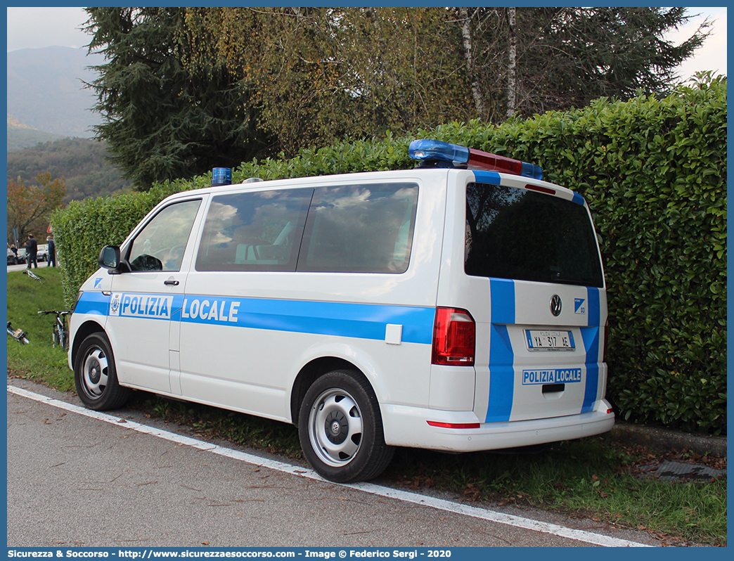 Polizia Locale YA317AE
Polizia Locale
Comune di Aviano
Volkswagen Transporter T6
Parole chiave: PL;P.L.;PM;P.M.;Polizia;Locale;Municipale;Aviano;Volkswagen;Transporter;T6