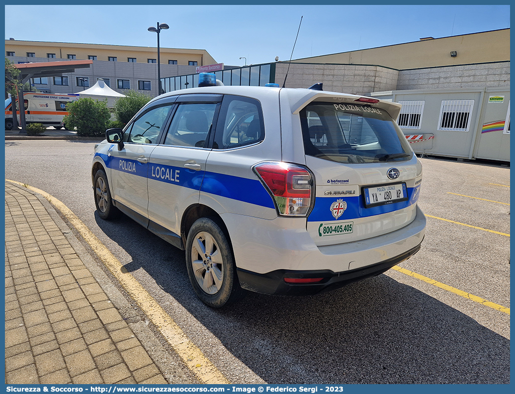 Polizia Locale YA480AP
Polizia Locale
Comune di Olbia
Subaru Forester VI serie restyling
Allestitore Bertazzoni S.r.l.
Parole chiave: PL;PM;P.L.;P.M.;Polizia;Locale;Municipale;Olbia;Bertazzoni;Subaru;Forester