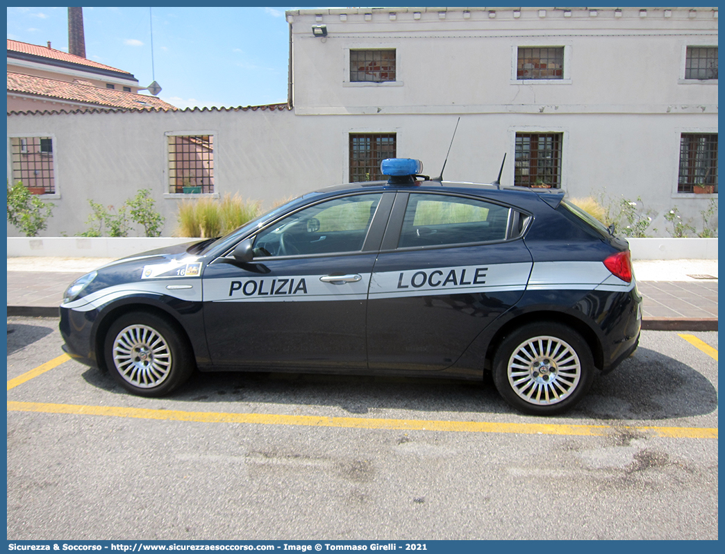 Polizia Locale YA514AK
Polizia Locale
Comune di Venezia
Alfa Romeo Nuova Giulietta
I serie II restyling
Parole chiave: PL;P.L.;PM;P.M.;Polizia;Locale;Municipale;Venezia;Alfa Romeo;Nuova;Giulietta