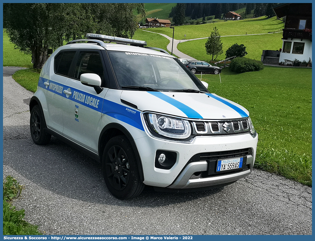 Polizia Locale YA559AS
Polizia Municipale
Comune di Braies
Suzuki Ignis II serie
Allestitore Bertazzoni S.r.l.
Parole chiave: PL;PM;P.L.;P.M.;Polizia;Locale;Municipale;Braies;Prags;Suzuki;Ignis;Bertazzoni