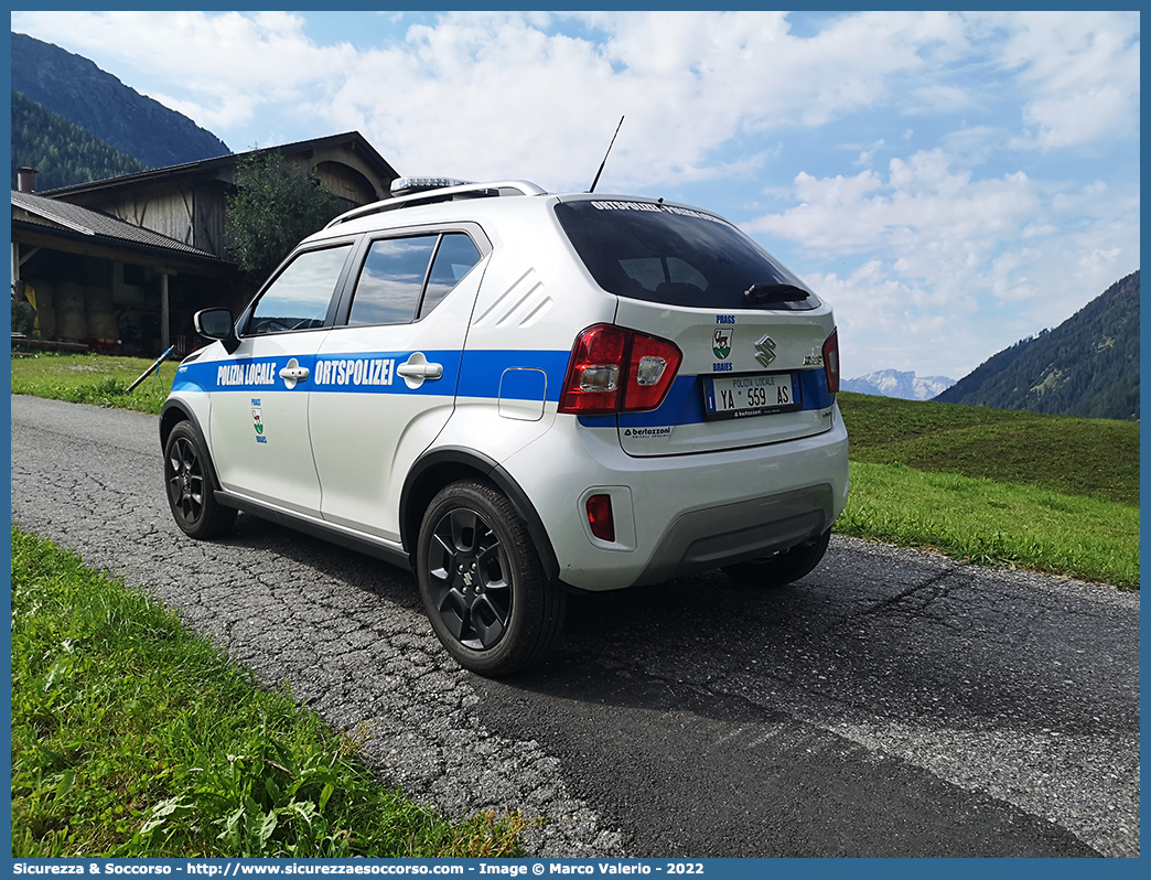 Polizia Locale YA559AS
Polizia Municipale
Comune di Braies
Suzuki Ignis II serie
Allestitore Bertazzoni S.r.l.
Parole chiave: PL;PM;P.L.;P.M.;Polizia;Locale;Municipale;Braies;Prags;Suzuki;Ignis;Bertazzoni