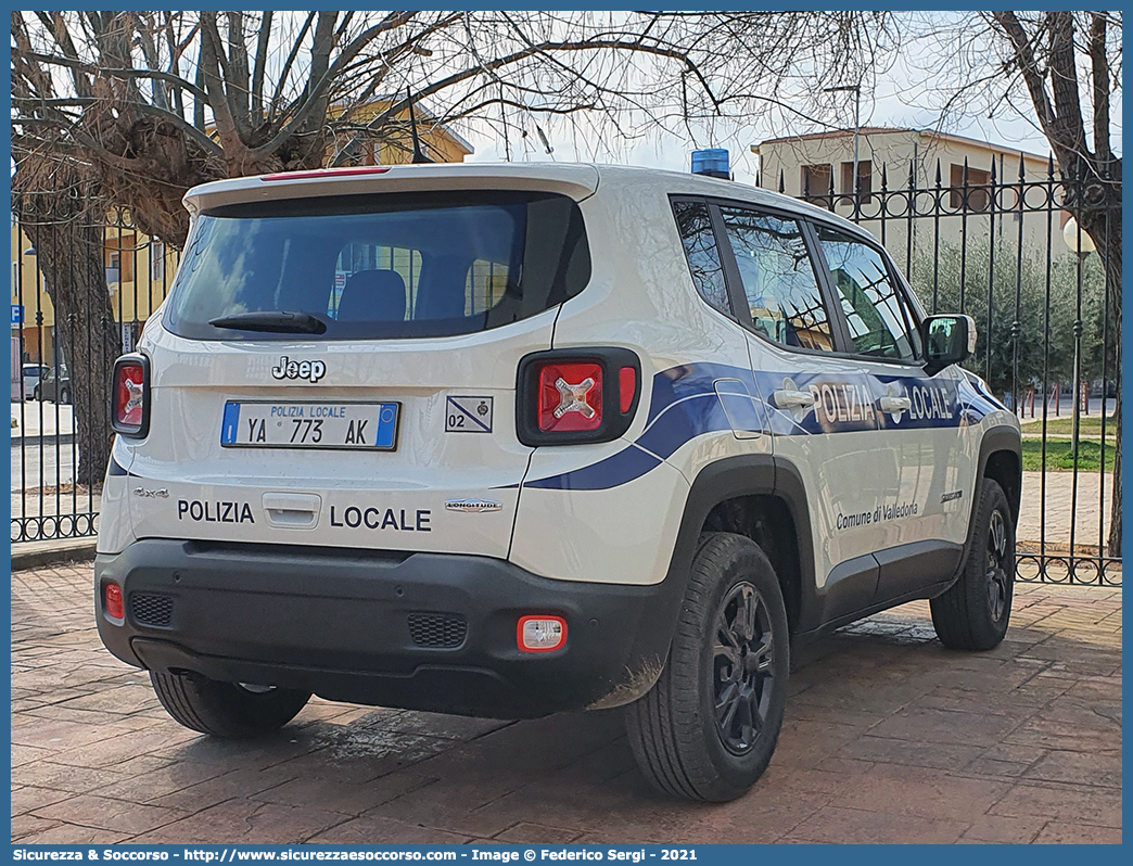 Polizia Locale YA773AK
Polizia Locale
Comune di Valledoria
Jeep Renegade I serie restyling
Parole chiave: PL;PM;P.L.;P.M.;Polizia;Locale;Municipale;Valledoria;Jeep;Renegade