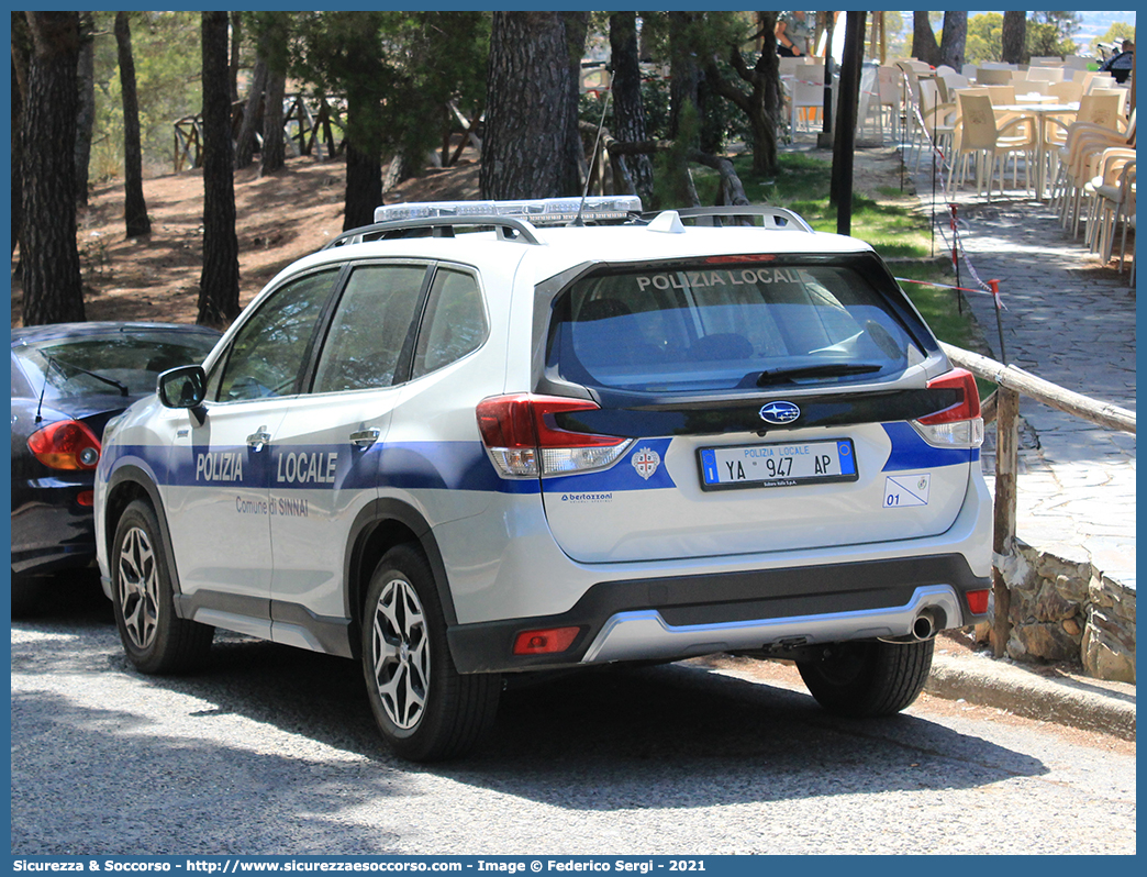 Polizia Locale YA947AP
Polizia Locale
Comune di Sinnai
Subaru Forester e-Boxer
Allestitore Bertazzoni S.r.l.
Parole chiave: PM;P.M.;PL;P.L.;Polizia;Municipale;Locale;Sinnai;Subaru;Forester;e-Boxer;Bertazzoni