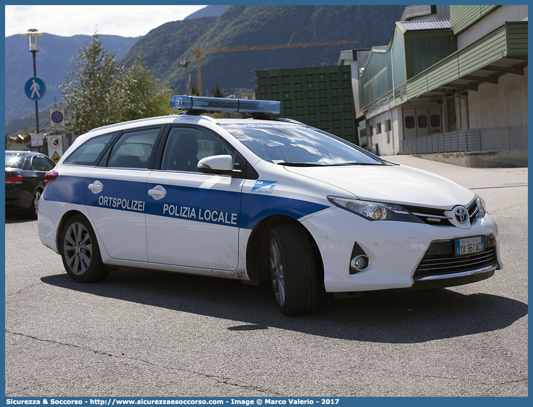 Polizia Locale YA961AC
Polizia Locale
Comune di Appiano
sulla Strada del Vino
Toyota Auris Touring Sports
Parole chiave: PL;PM;P.L.;P.M.;Polizia;Locale;Municipale;Appiano;sulla;Strada;del;Vino;Toyota;Auris;Touring;Sports