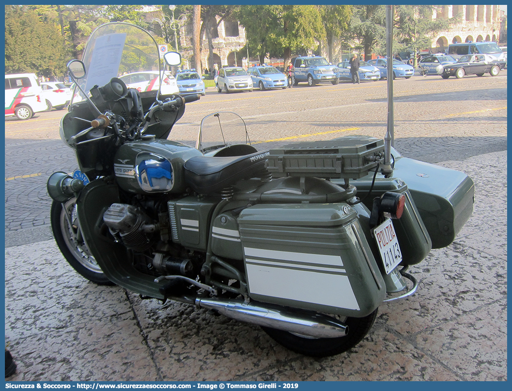 Polizia 41143
Polizia di Stato
Polizia Stradale
Moto Guzzi V7 Sidecar
Parole chiave: PS;P.S.;Polizia;di;Stato;Stradale;Moto;Guzzi;V7;Sidecar