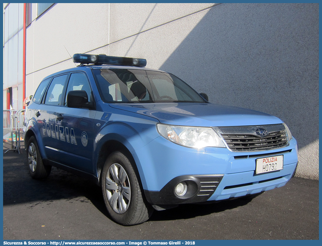 Polizia H0792
Polizia di Stato
Polizia Stradale
Subaru Forester V serie
Parole chiave: PS;P.S.;Polizia;di;Stato;Stradale;Subaru;Forester