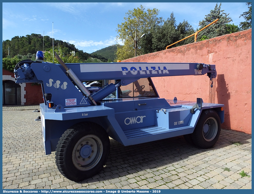 Polizia H2161
Polizia di Stato
Polizia del Mare
Omar Crane OR 12000
Parole chiave: PS;P.S.;Polizia;di;Stato;del;Mare;Omar;Crane;OR;12000