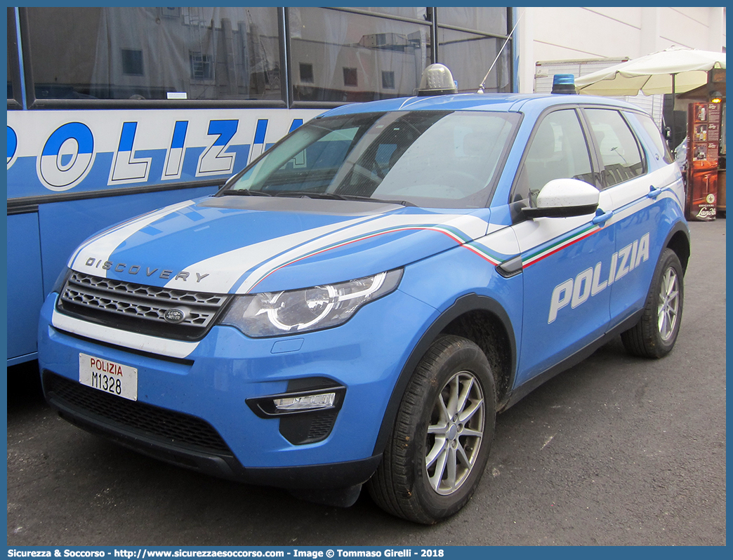 Polizia M1328
Polizia di Stato
Land Rover Discovery Sport
Allestitore Carrozzeria Marazzi S.r.l.
Parole chiave: PS;P.S.;Polizia;di;Stato;Polizia;Stato;Land;Rover;Discovery;Sport