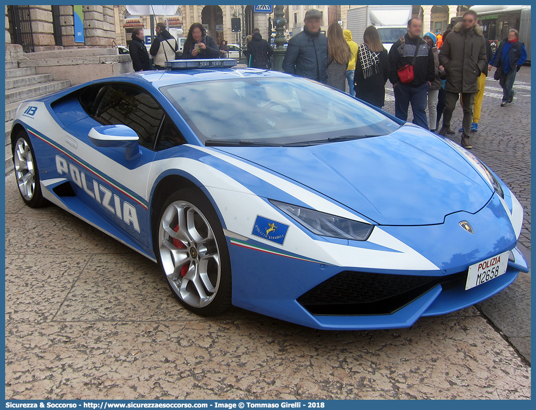 Polizia M2658
Polizia di Stato
Polizia Stradale
Lamborghini Huracán LP 610-4
(II variante)
Parole chiave: PS;P.S.;Polizia;di;Stato;Stradale;Lamborghini;Huracán;LP 610-4