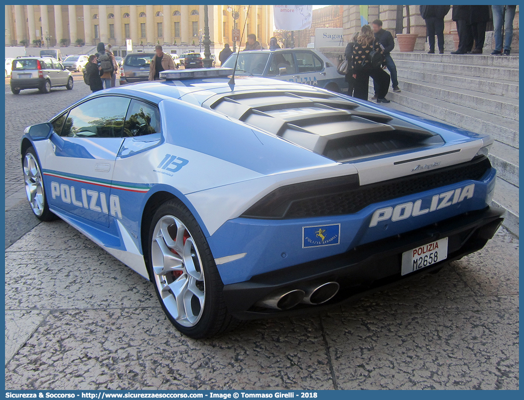 Polizia M2658
Polizia di Stato
Polizia Stradale
Lamborghini Huracán LP 610-4
(II variante)
Parole chiave: PS;P.S.;Polizia;di;Stato;Stradale;Lamborghini;Huracán;LP 610-4