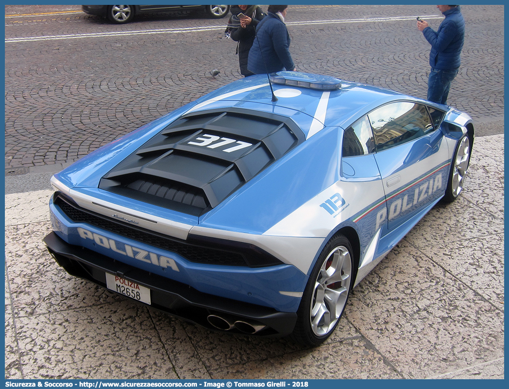 Polizia M2658
Polizia di Stato
Polizia Stradale
Lamborghini Huracán LP 610-4
(II variante)
Parole chiave: PS;P.S.;Polizia;di;Stato;Stradale;Lamborghini;Huracán;LP 610-4