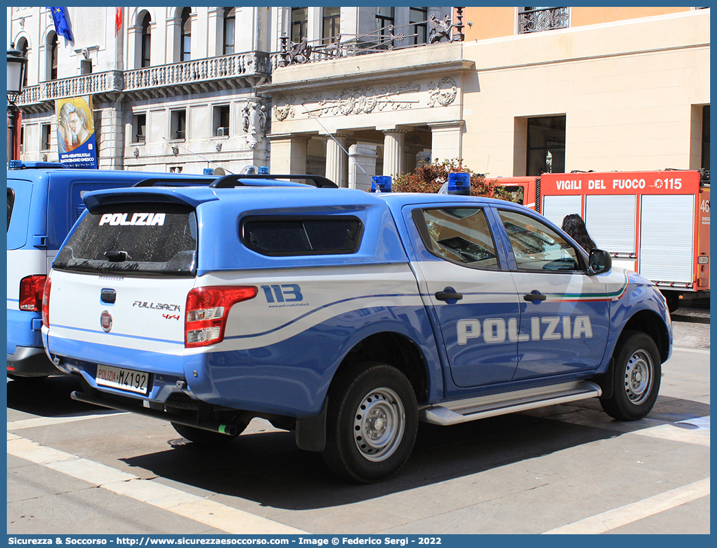 Polizia M4192
Polizia di Stato
Artificieri Antisabotaggio
Fiat Fullback
Allestitore Nuova Carrozzeria Torinese S.r.l.
Parole chiave: PS;P.S.;Polizia;di;Stato;Artificieri;Antisabotaggio;Fiat;Fullback;Nct;Nuova;Carrozzeria;Torinese