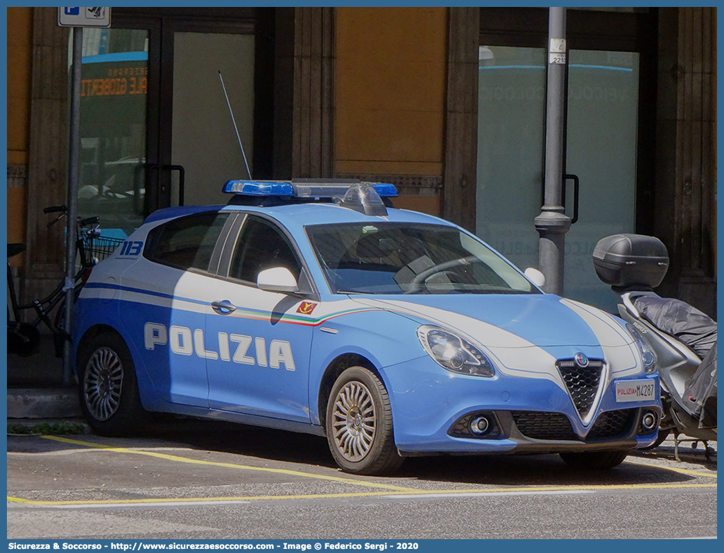 Polizia M4287
Polizia di Stato
Polizia Ferroviaria
Alfa Romeo Nuova Giulietta
I serie II restyling 
Parole chiave: PS;P.S.;Polizia;di;Stato;Ferroviaria;Polfer;Alfa Romeo;Nuova;Giulietta