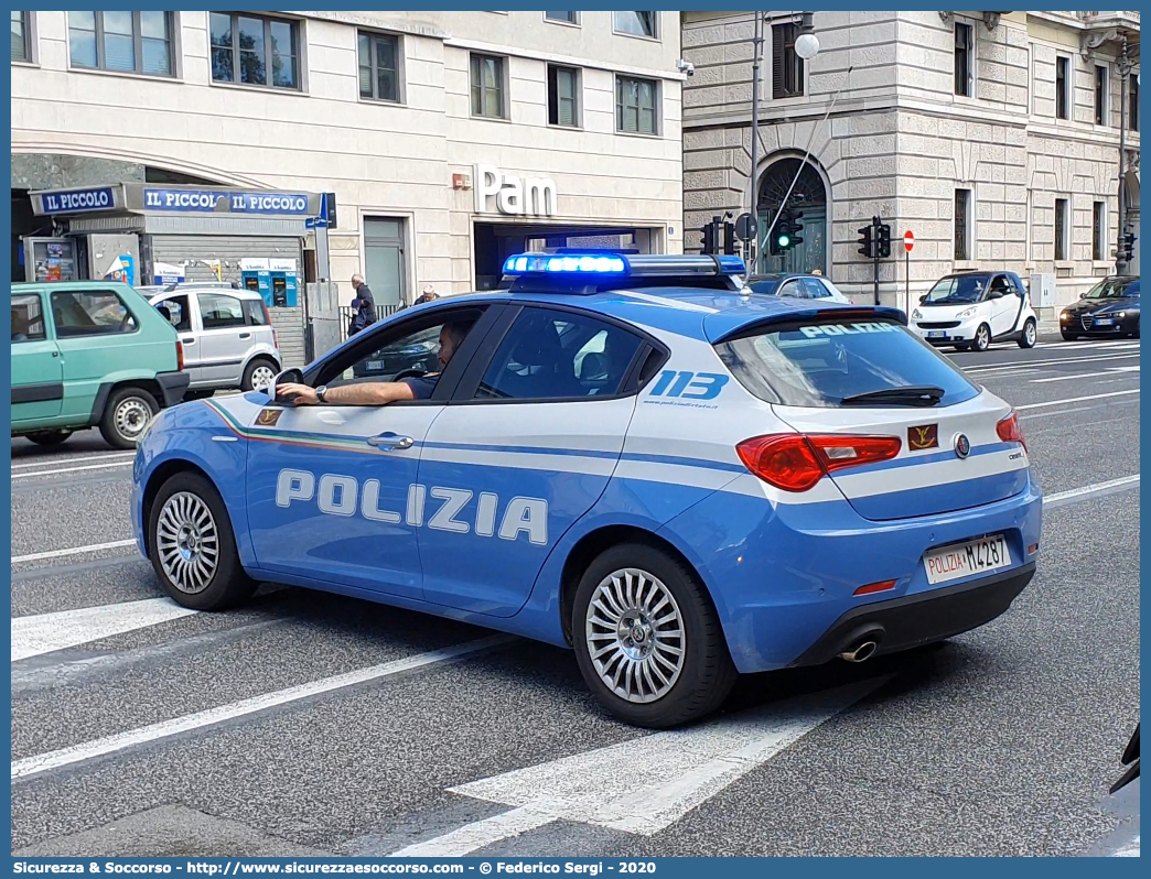 Polizia M4287
Polizia di Stato
Polizia Ferroviaria
Alfa Romeo Nuova Giulietta
I serie II restyling 
Parole chiave: PS;P.S.;Polizia;di;Stato;Ferroviaria;Polfer;Alfa Romeo;Nuova;Giulietta