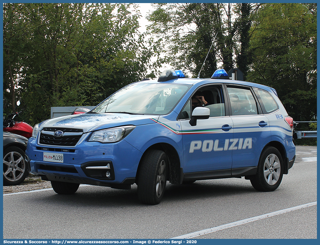 Polizia M4488
Polizia di Stato
Reparto Prevenzione Crimine
Subaru Forester VI serie
(II fornitura)
Parole chiave: PS;P.S.;Polizia;di;Stato;Pubblica;Sicurezza;Reparto;Prevenzione;Crimine;Subaru;Forester