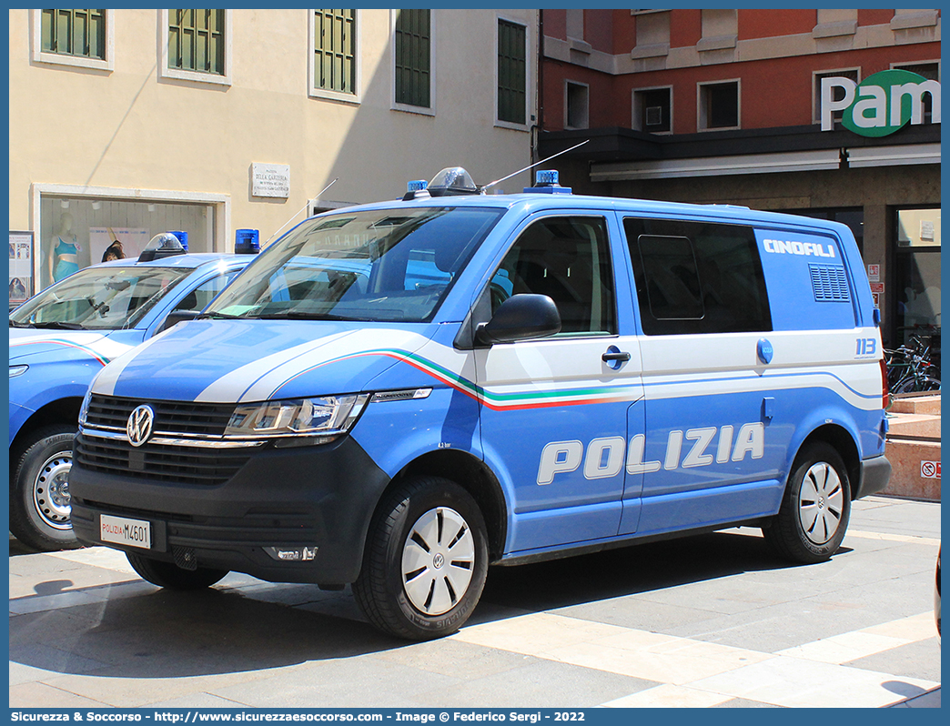 Polizia M4601
Polizia di Stato
Servizio Cinofili
Volkswagen Transporter T6.1
Allestitore BAI S.r.l.
Parole chiave: PS;P.S.;Polizia;di;Stato;Pubblica;Sicurezza;Servizio;Cinofili;Volkswagen;Transporter;T6.1;BAI