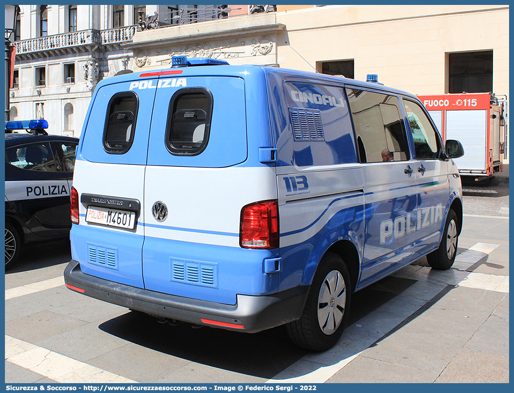 Polizia M4601
Polizia di Stato
Servizio Cinofili
Volkswagen Transporter T6.1
Allestitore BAI S.r.l.
Parole chiave: PS;P.S.;Polizia;di;Stato;Pubblica;Sicurezza;Servizio;Cinofili;Volkswagen;Transporter;T6.1;BAI