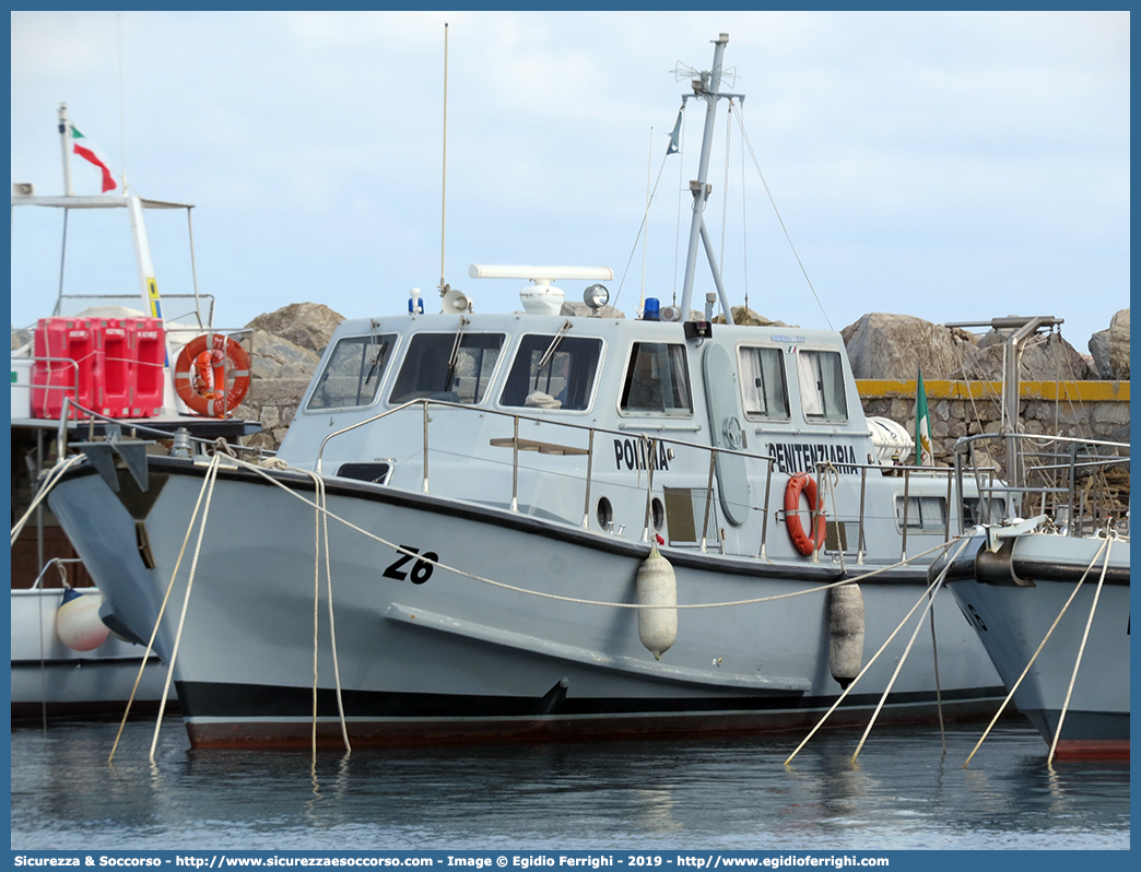 Z6
Polizia Penitenziaria
Servizio Navale
Motovedetta Classe Z
Parole chiave: PolPen;AdiC;Agenti;Custodia;Polizia;Penitenziaria;Servizio;Navale;Motovedetta;Classe;Z